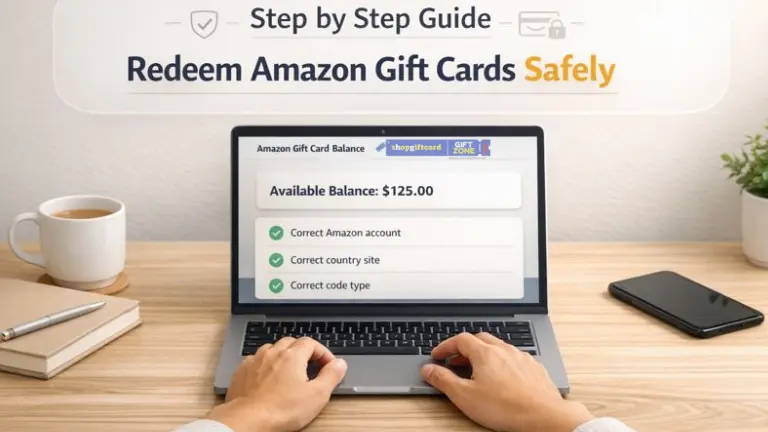 Step-by-Step Guide to Redeem an Amazon Gift Card Without Mistakes