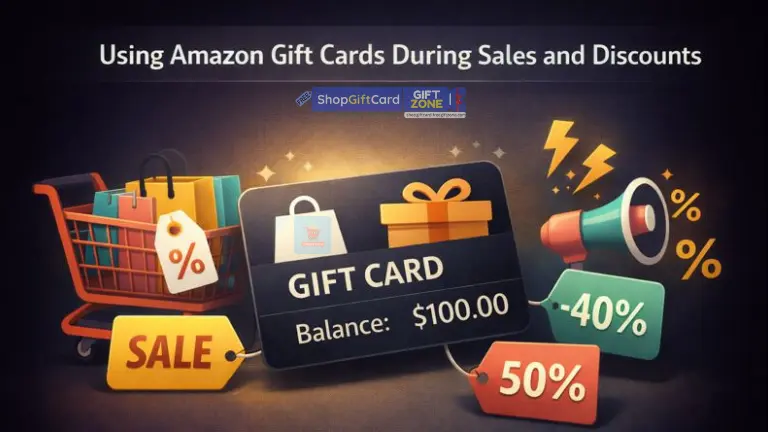 Using Gift Cards Alongside Amazon Discounts and Deals