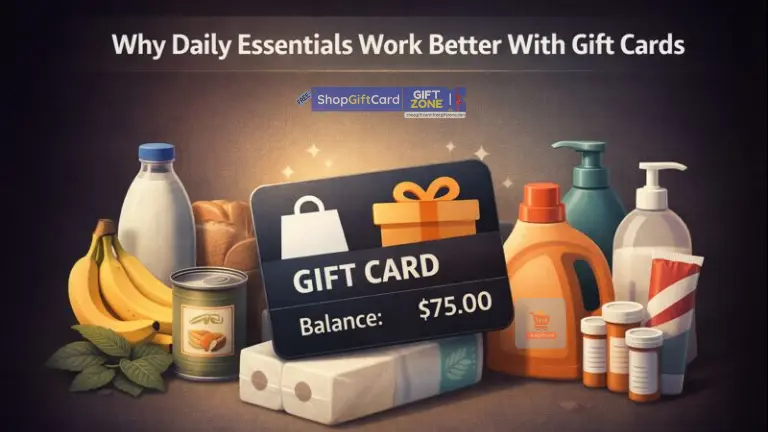 Why Daily Essentials Make Better Gift Card Use