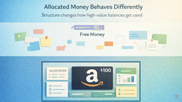 $100 Free Amazon Gift Cards as an Allocated Spending Pool